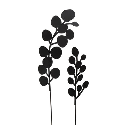 Boltze home bouchon de jardin calypso 2 pièces en métal noir