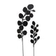 Boltze home bouchon de jardin calypso 2 pièces en métal noir