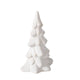 Boltze home déco Sapin de Noël pierre cristo h14,5cm blanc