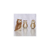Boltze home figurine eulenius hibou 6x9cm