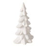 Boltze home déco Sapin de Noël pierre cristo h20cm blanc