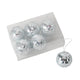 Boltze home Boule de Noël verre disco 5x5cm 6 pièces