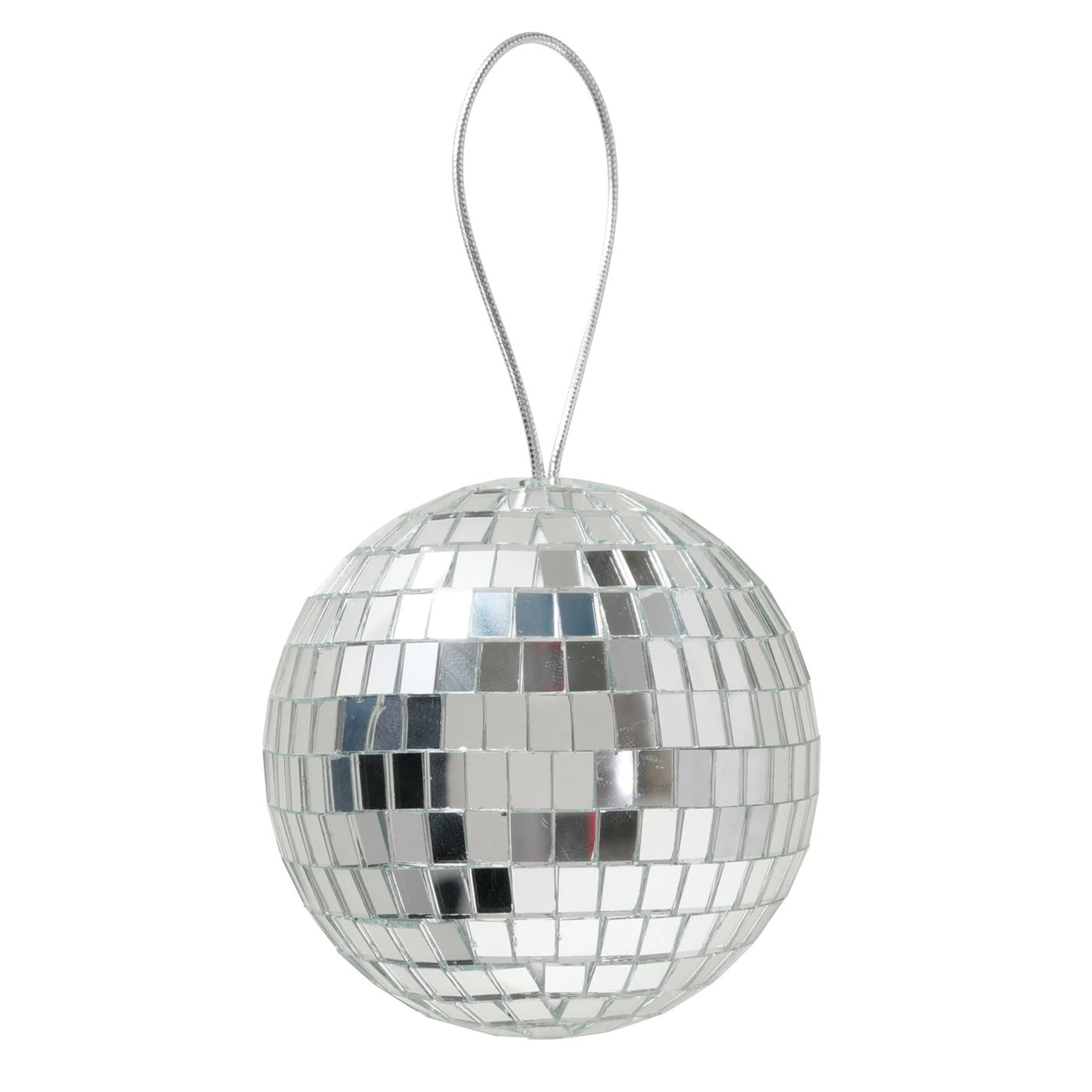 Boltze home Boule de Noël en verre disco 10x10cm