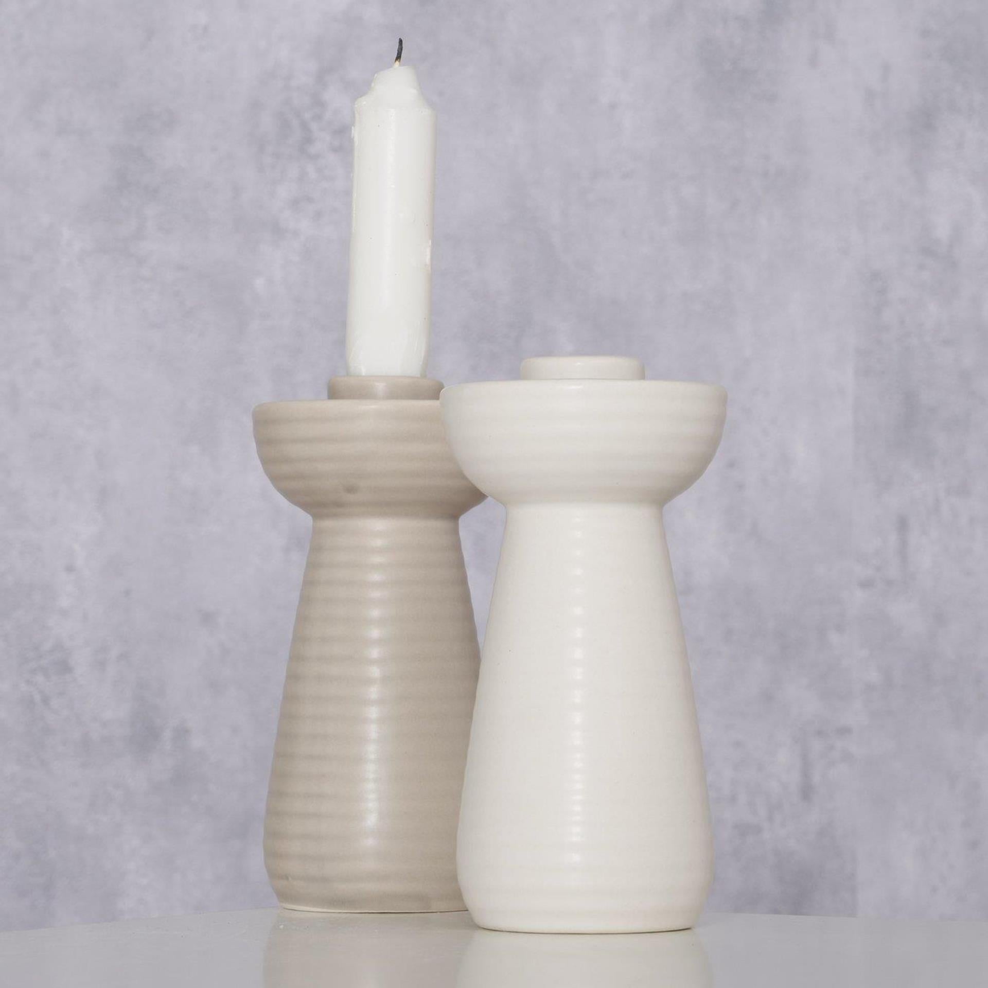 Boltze home bougeoir galina ø7xh14cm