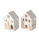 Boltze home déco maison château porcelaine LED h10,5cm