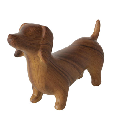 Boltze home statue chien teckel h13,5cm