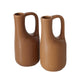 Boltze home vase pierre marron h18,2cm