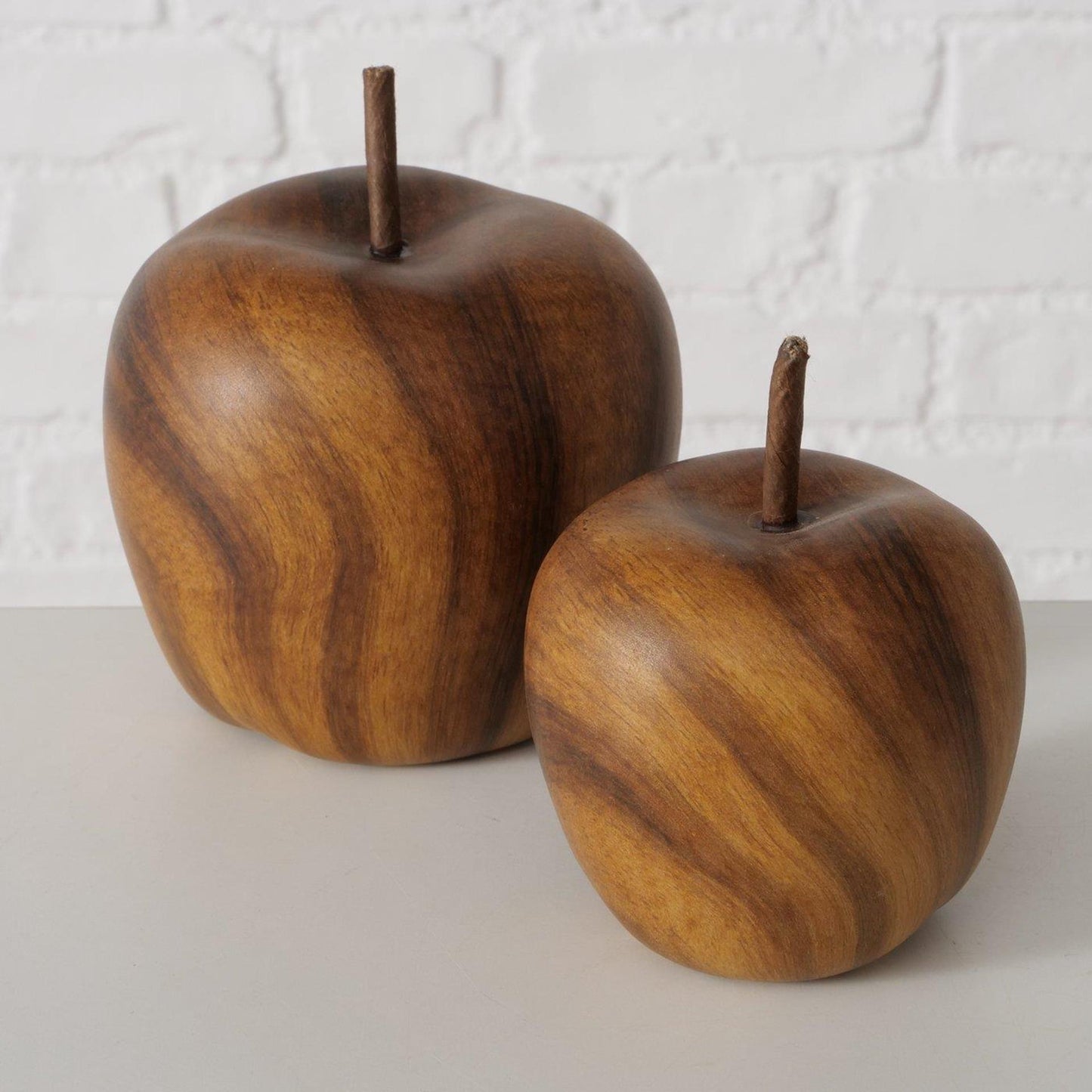 Boltze home déco pomme lot de 2 pièces