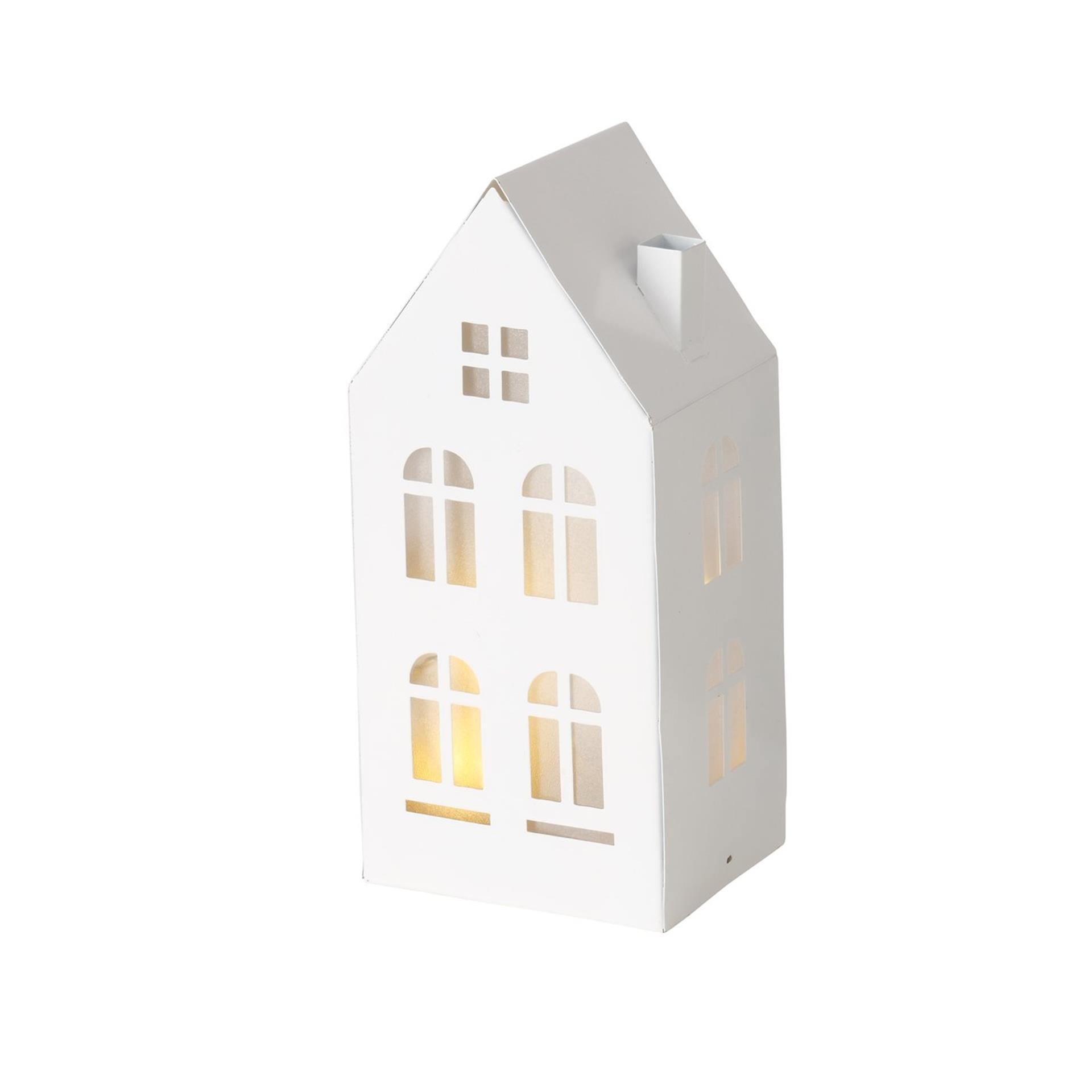 Boltze home déco maison domizil métal led h22.3cm