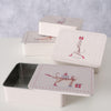 Boltze boîte de rangement maison Chat de Noël 12x9x4cm