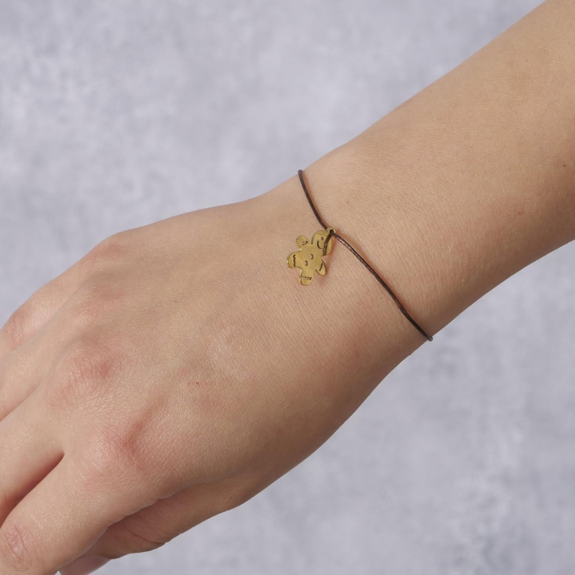 Boltze home bracelet symbole Noël dans un bocal en verre