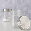 Pot de conservation en verre Boltze home avec arbres de Noël 625 ml