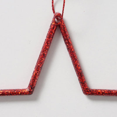 Boltze home Pendentif de Noël étoile 2 pcs. 12x12cm