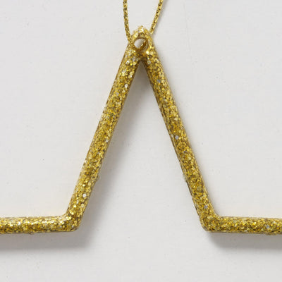 Boltze home Pendentif de Noël étoile 2 parties or 12cm