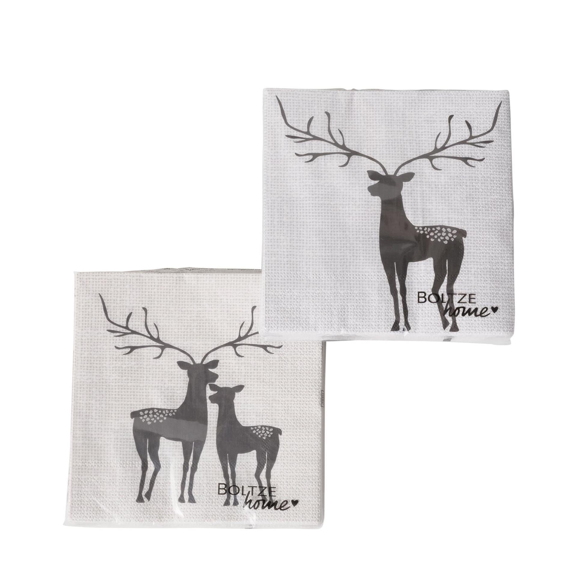 Boltze home serviettes cerf 20 pcs.