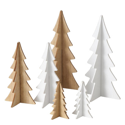 Boltze home image Arbre de Noël 3D set a 3 MDF
