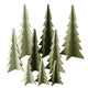 Boltze home image Sapin de Noël 3 parties vert