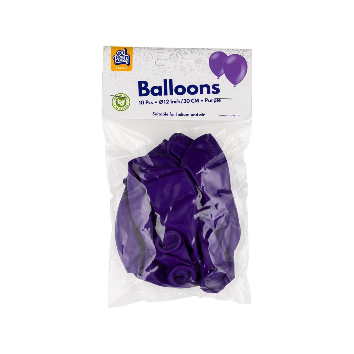 Ballons Paperdreams 10 pcs violet