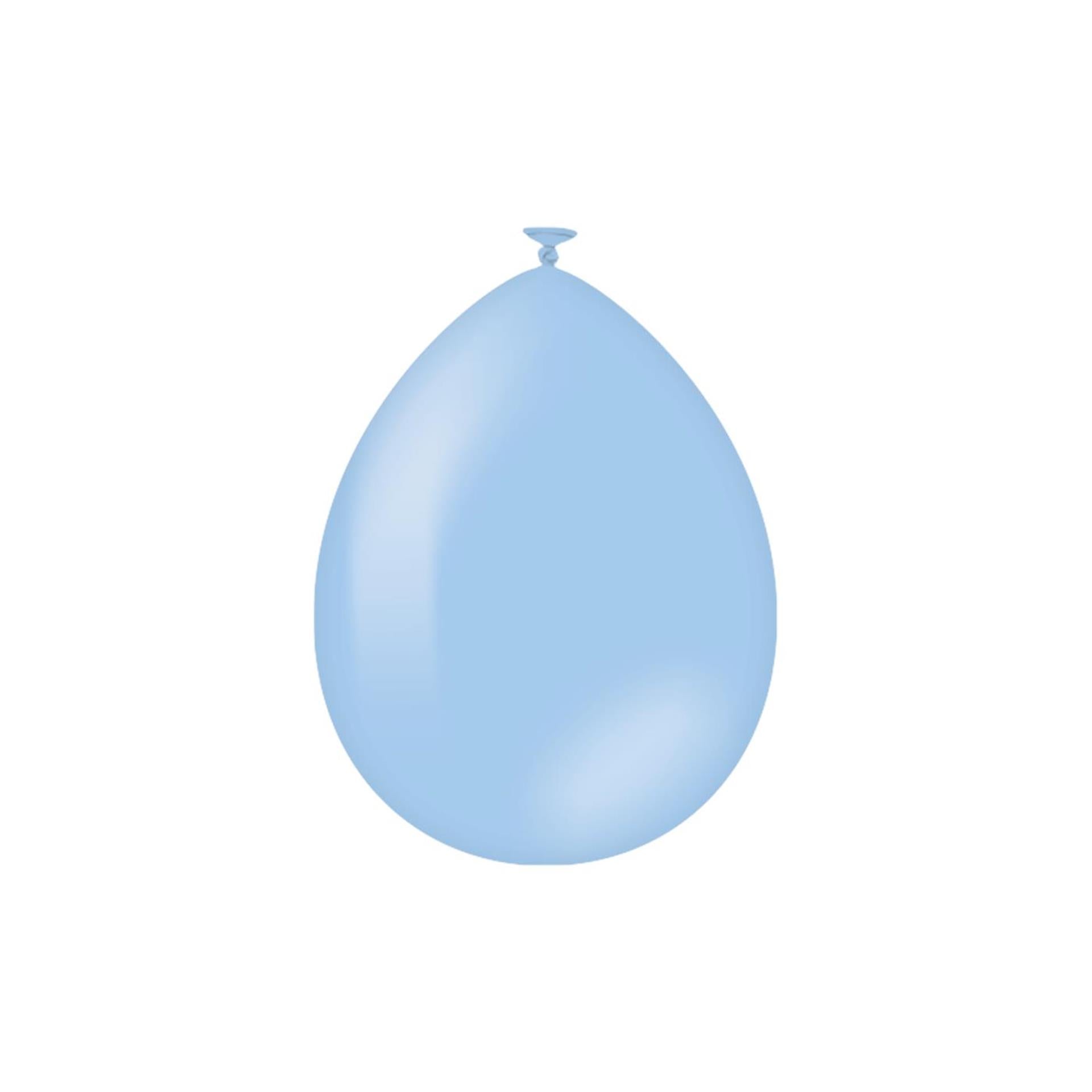 Ballons 10 st bébé bleu