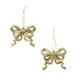 Boltze home pendentif de Noël noeud or set a 2
