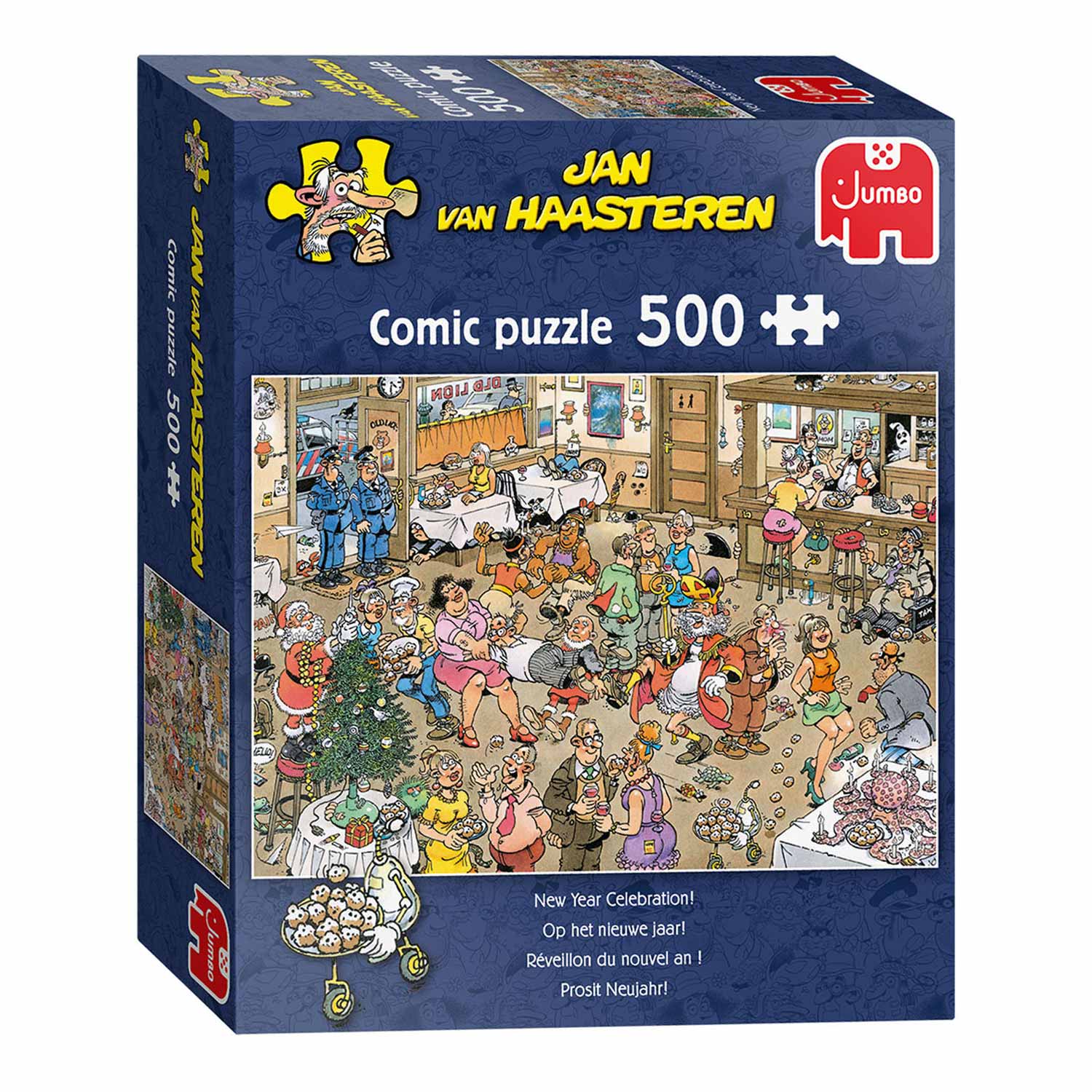 Jumbo Jigsaw Puzzle Boissons de Noël, 500ST.