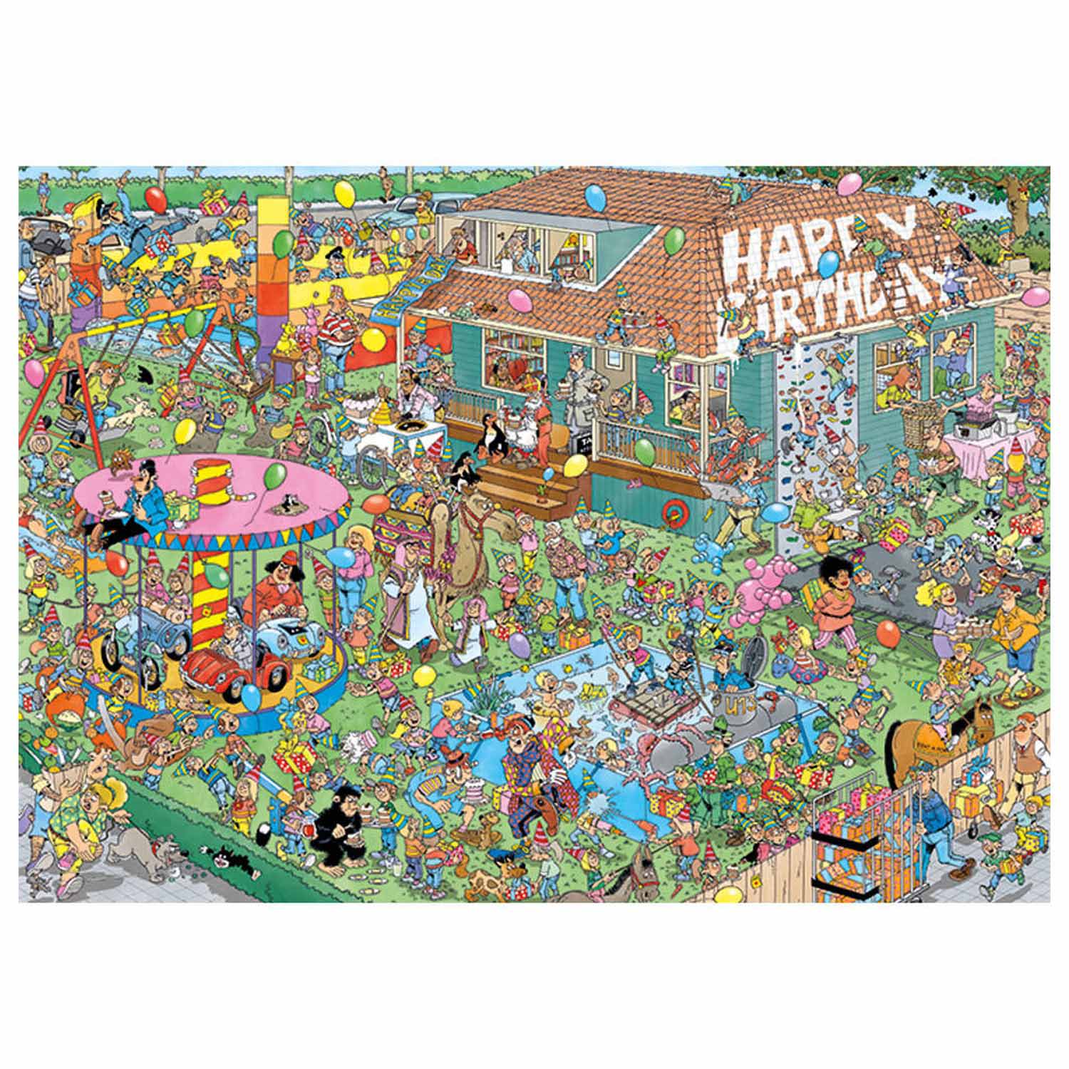 Jan van Haasteren Puzzle Puzzle Party Birthday Party, 1000st.