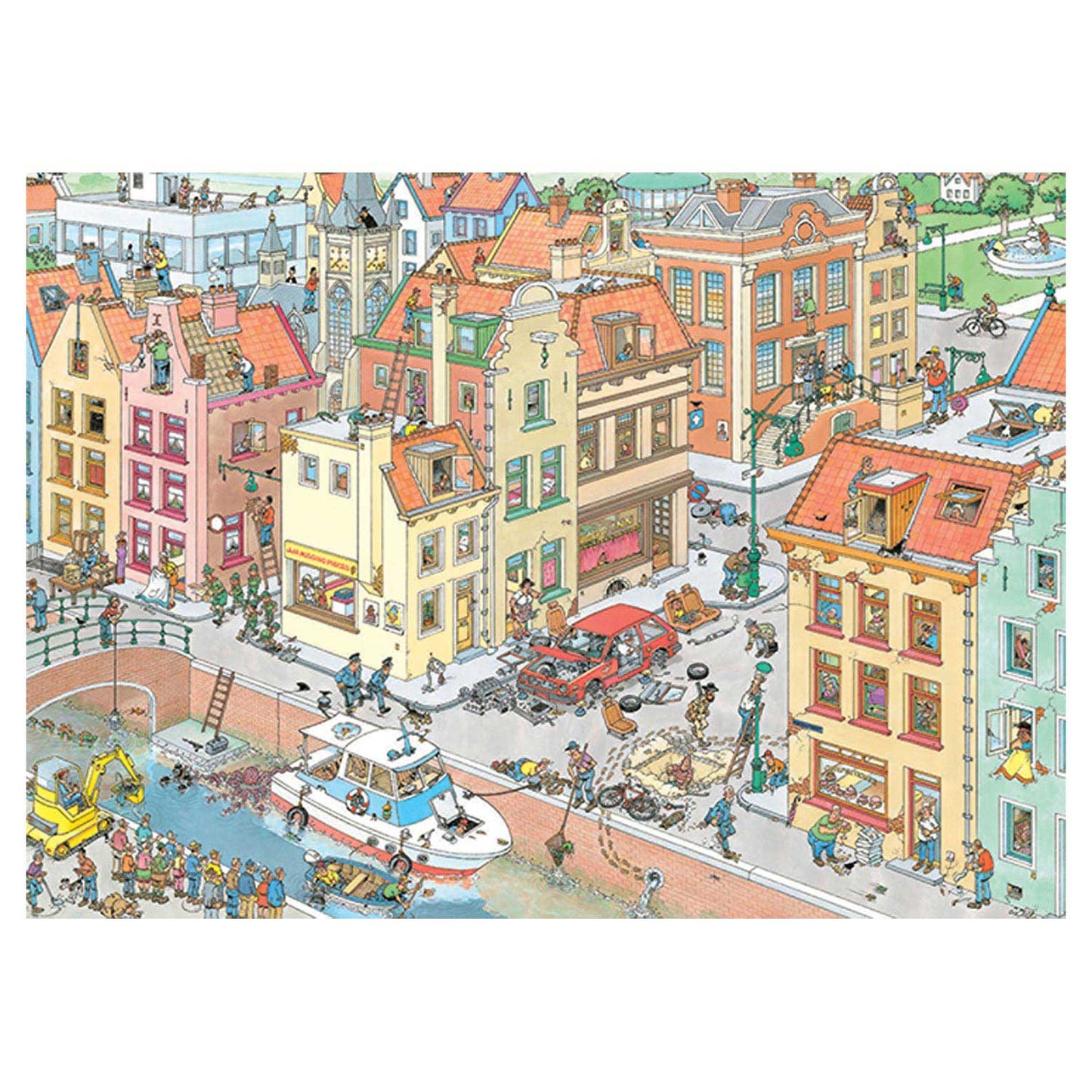 Jan van Haasteren Pluzzle - la pièce manquante, 1000st.