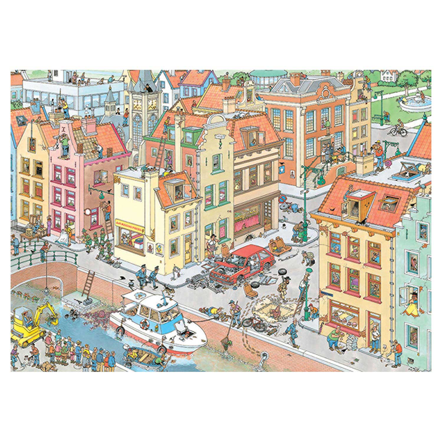 Jan van Haasteren Pluzzle - la pièce manquante, 1000st.