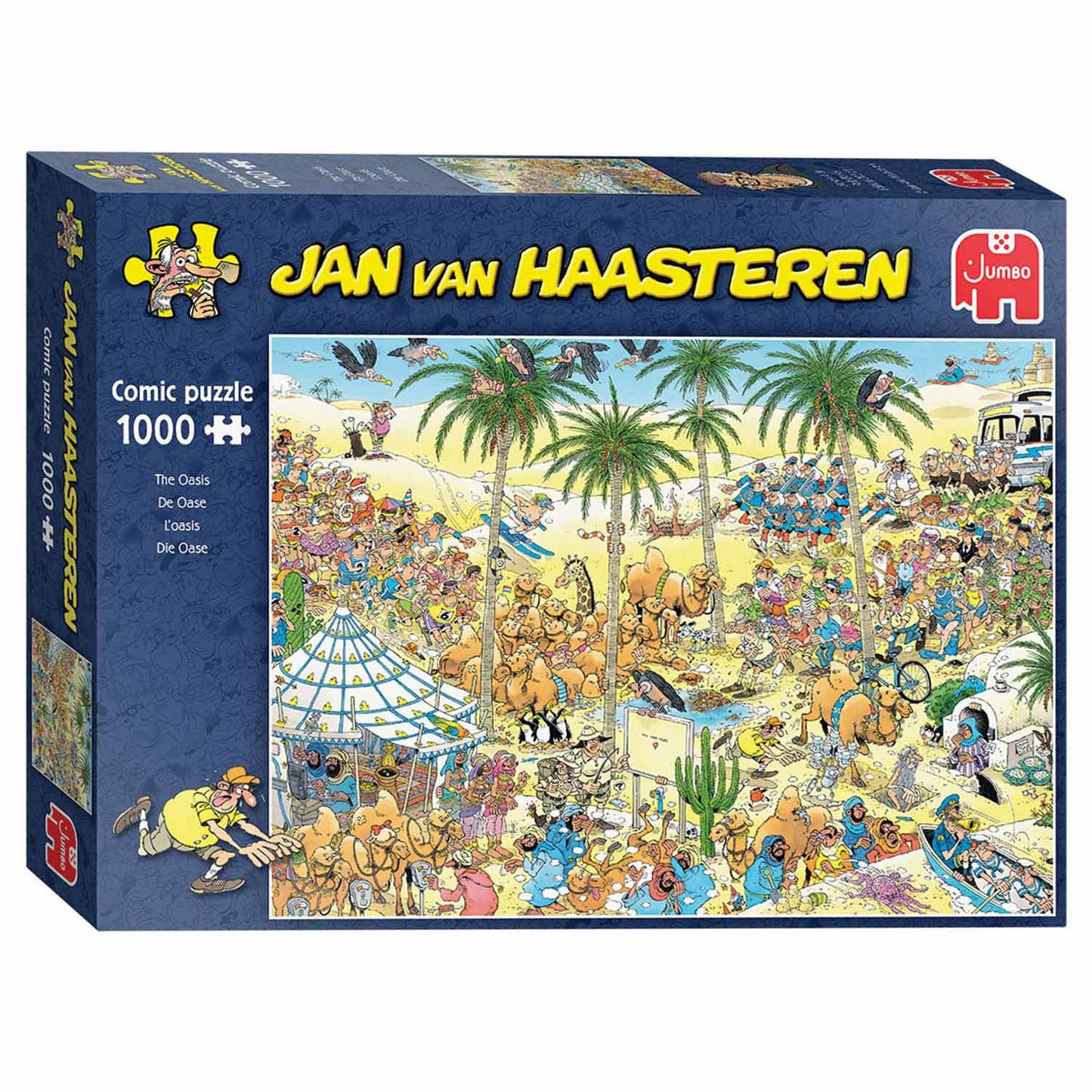 Jan van Haasteren Pluzzle - De oase, 1000st.