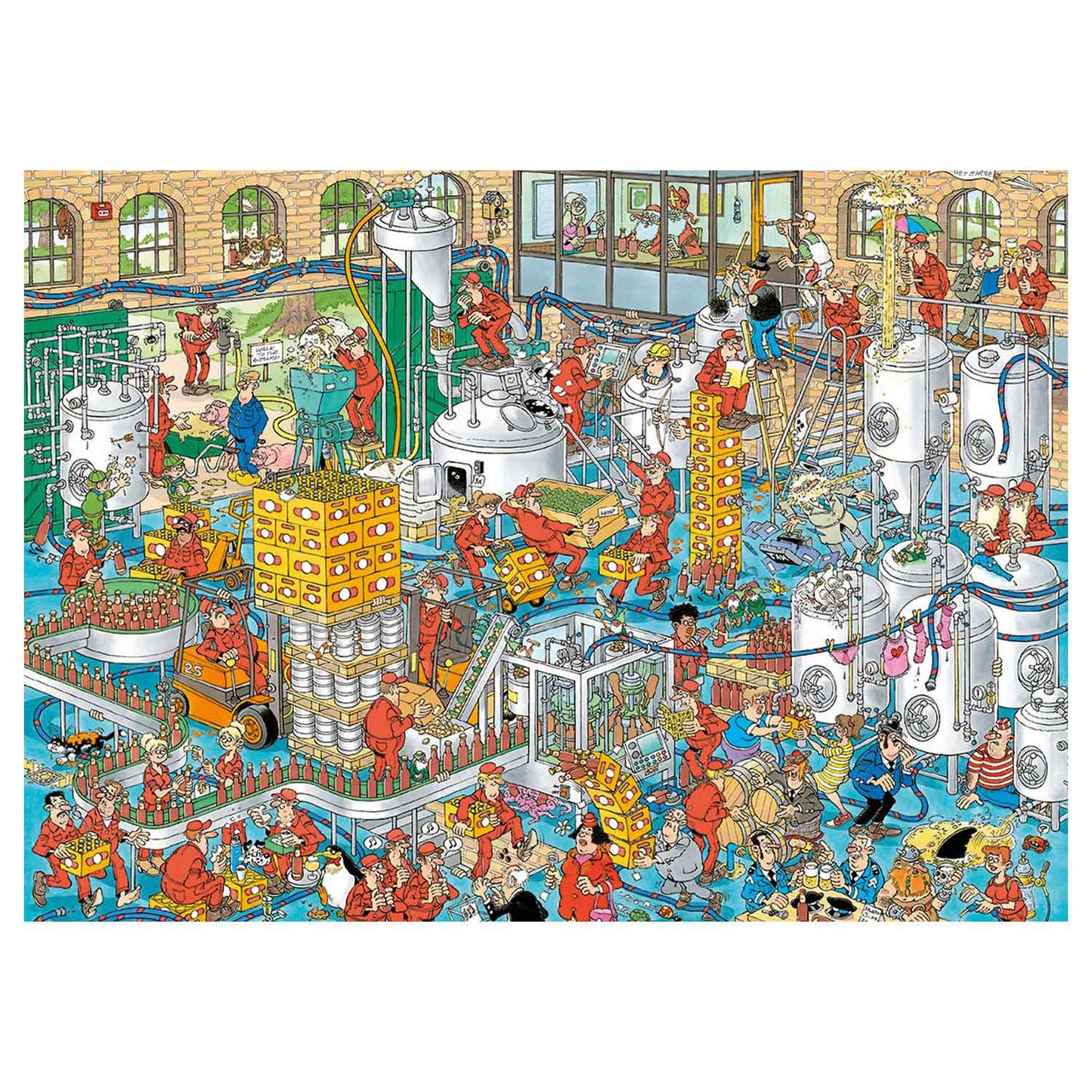 Jan van Haasteren Pluzzle - The Traditional Brewery, 2000st.
