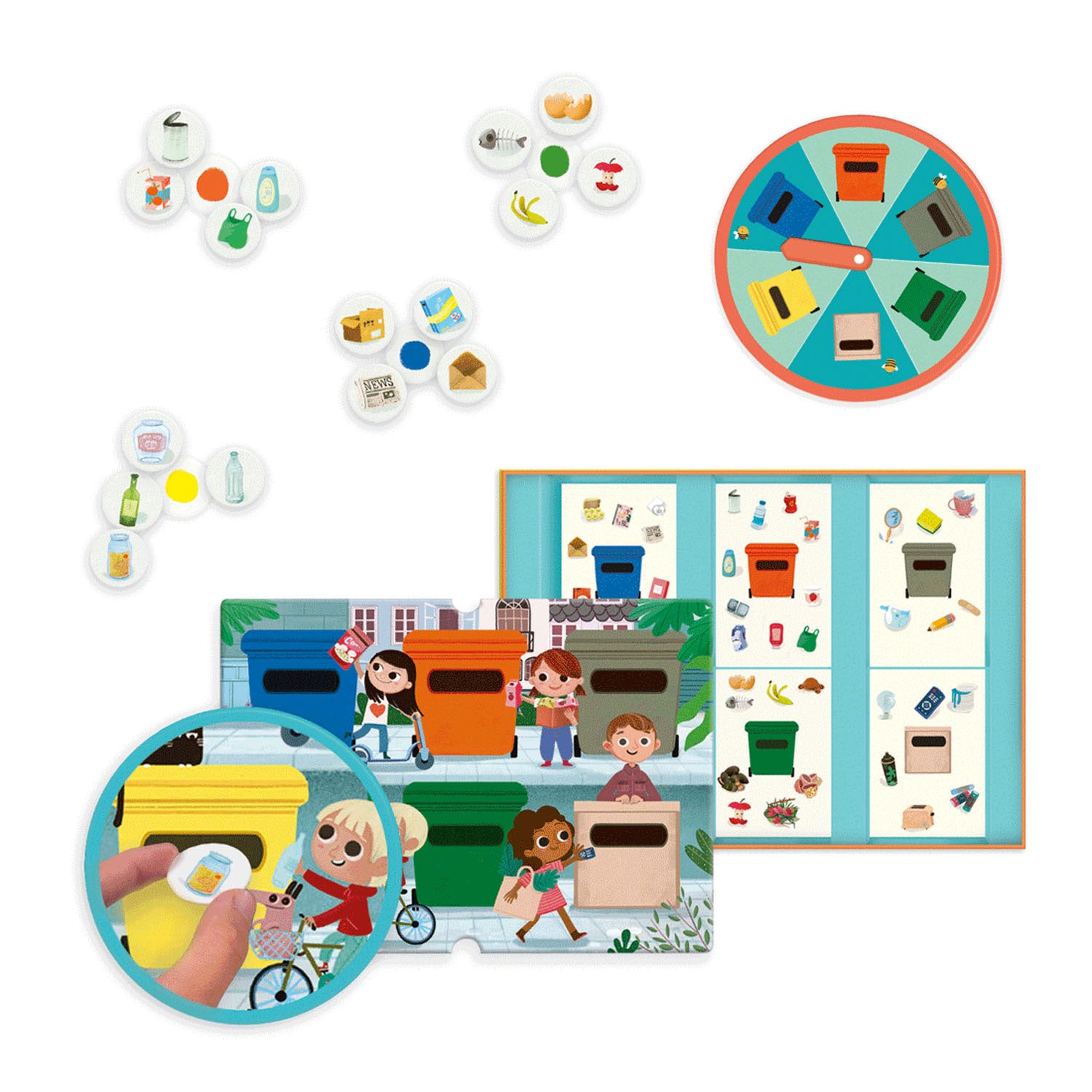 J'apprends à recycler le jeu éducatif