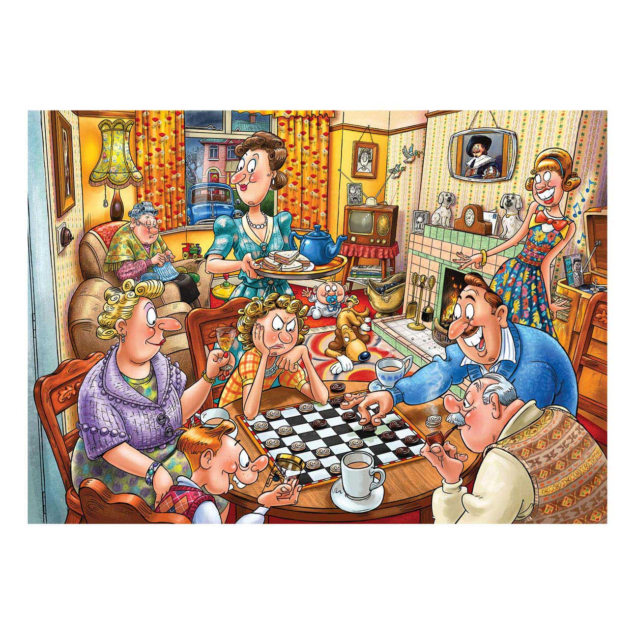Jumbo Washij Destiny 25 Puzzle Games Evening, 1000st.