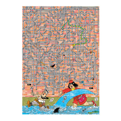 Jan van Haasteren Jigsaw Puzzle Expert 05 Où est la fuite? 500ST.