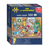 Jan van Haasteren Jigsaw Puzzle Christmas Jitters, 500ST. - afbeelding 1