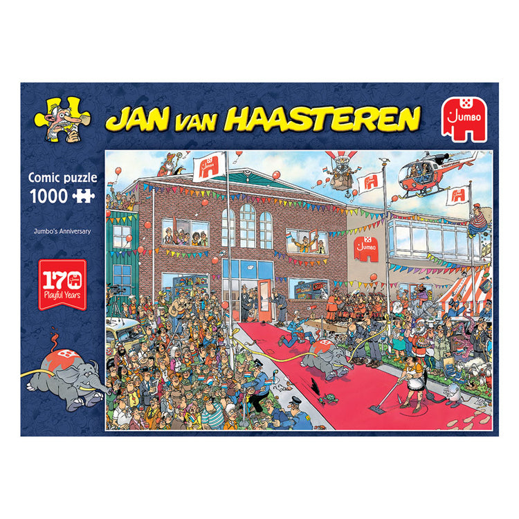 Jan van Haasteren Pluzzle - 170 ans Jumbo Jumbileum, 1000st.