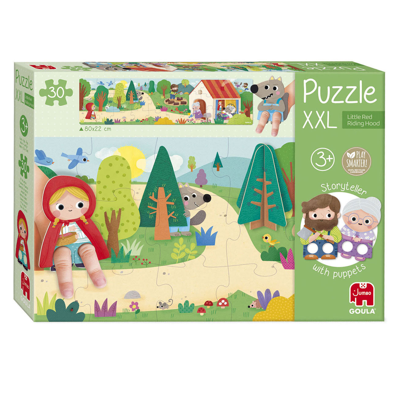 Gourla Leg Puzzel xxl Lostkap, 30e.