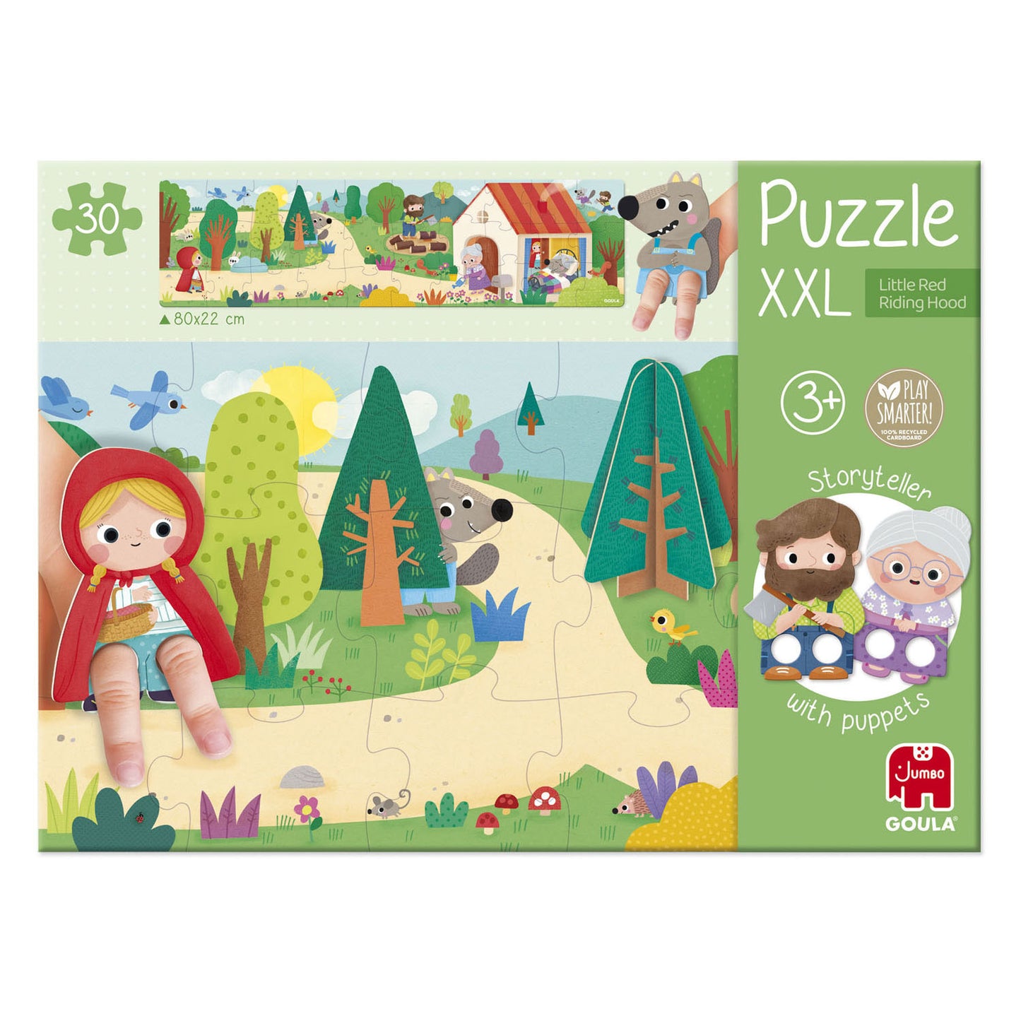 Gourla Leg Puzzel xxl Lostkap, 30e.