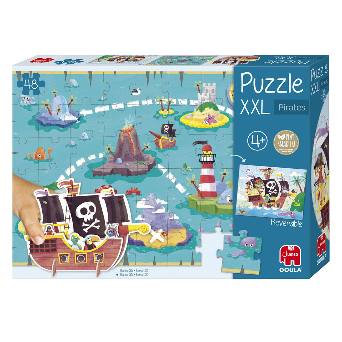Goula Jigsaw Puzzle XXL Pirates, 48e.