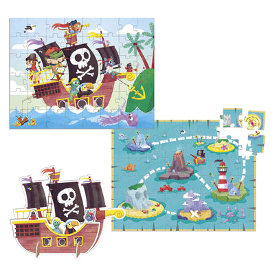 Goula Jigsaw Puzzle XXL Pirates, 48e.