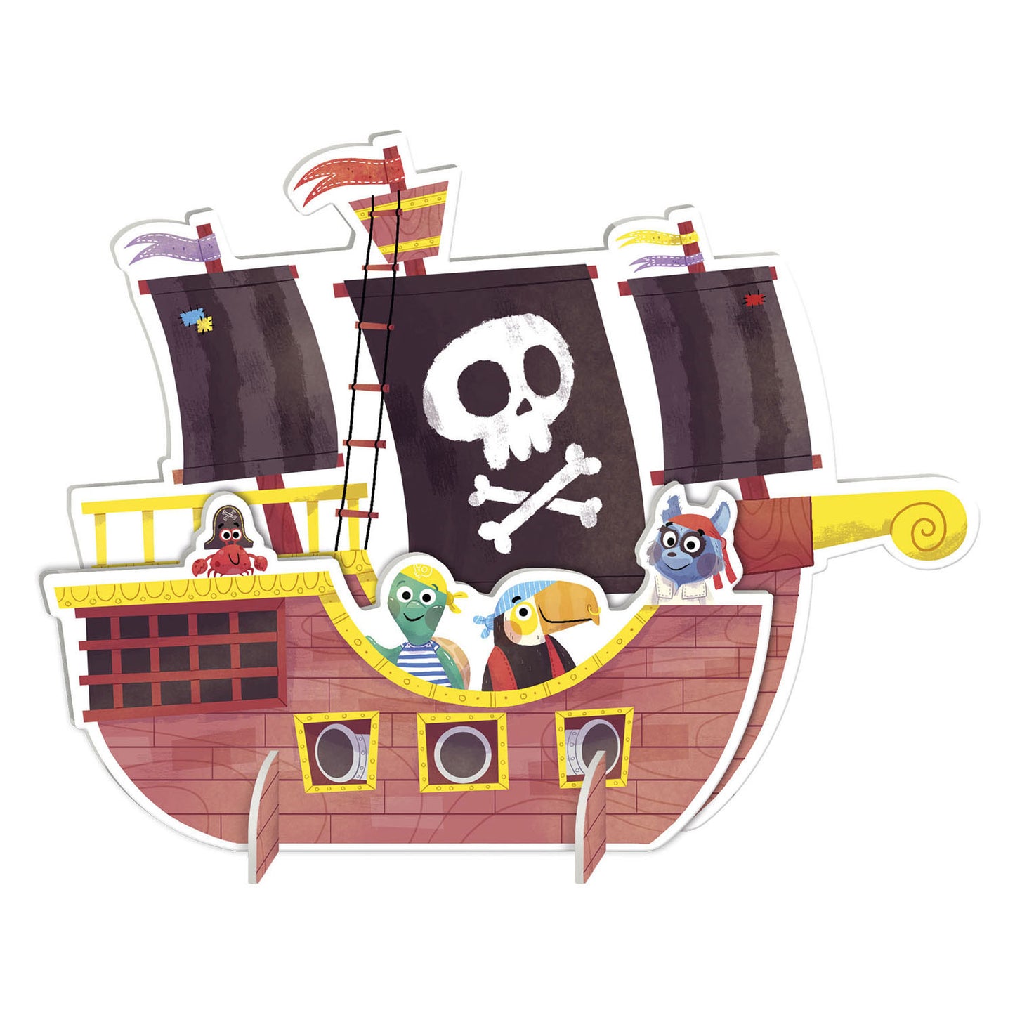 Goula Jigsaw Puzzle XXL Pirates, 48e.