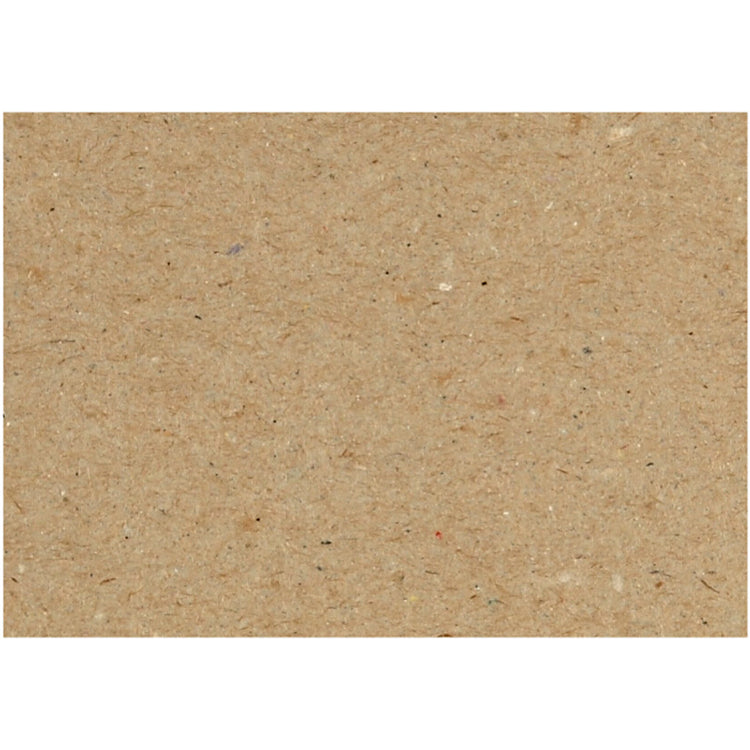 Creativ Company recyclé Karton, A5, Vel 148x210 mm, 225 GR, brun gris, 125 feuille 1 boîte