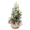 Boltze home Sapin de Noël enneigé h22cm