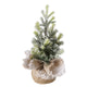 Boltze home Sapin de Noël enneigé h22cm