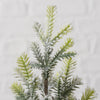 Boltze home Sapin de Noël enneigé h22cm