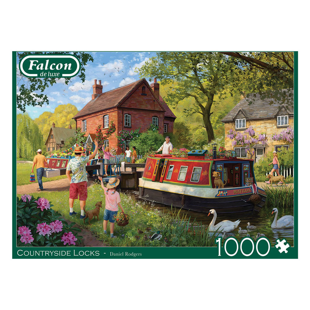 Serrures de campagne Jumbo legpuzzzel, 1000pcs.