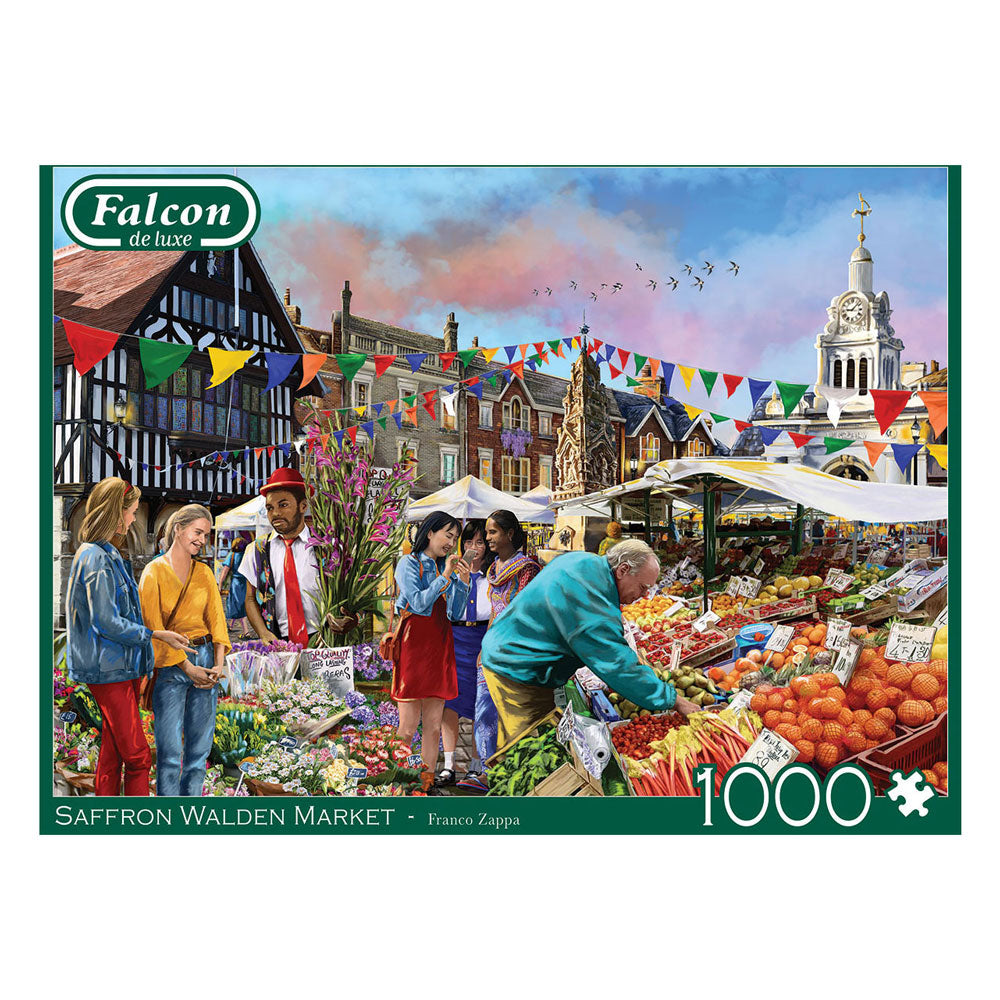 Jumbo legpuzzzel safran walden market, 1000pcs.