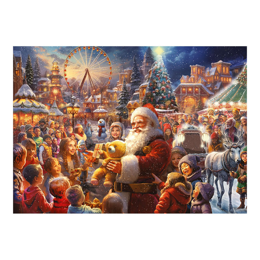 Jumbo Legpuzzzel Christmas Wonderland, 2x1000st.