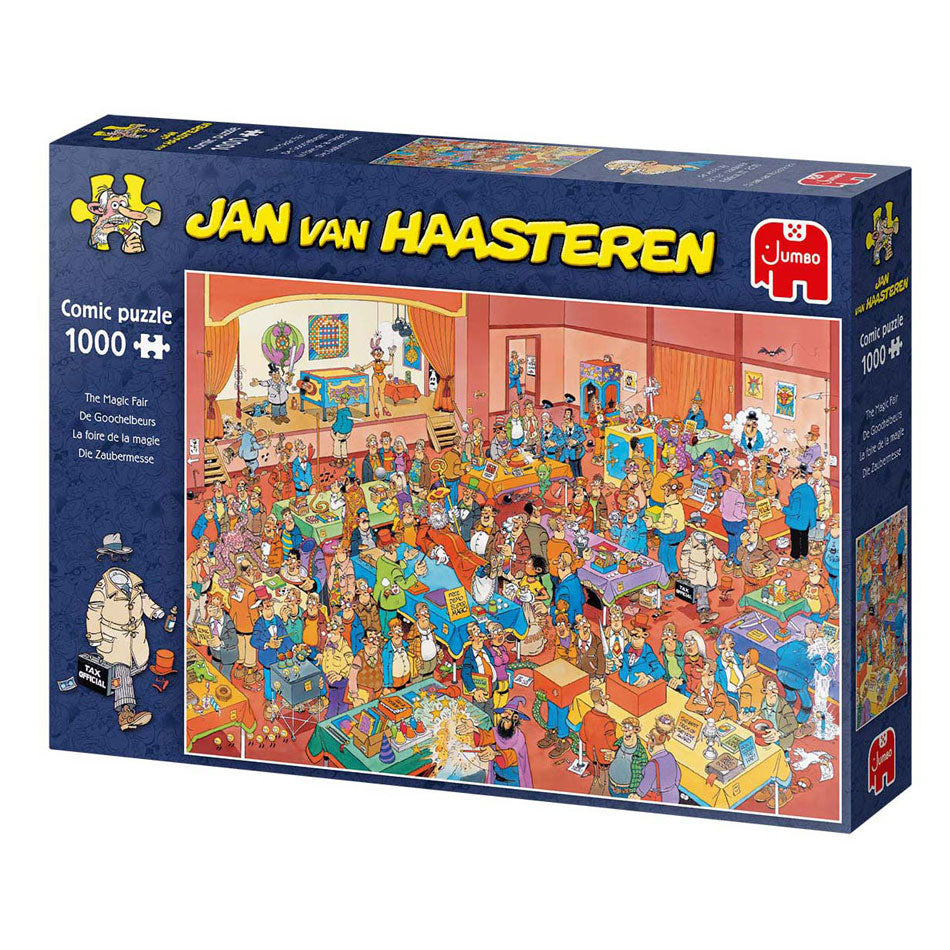 Puzzle jumbo Jan van Haasteren de Gooochelbeurs 1000 pièces
