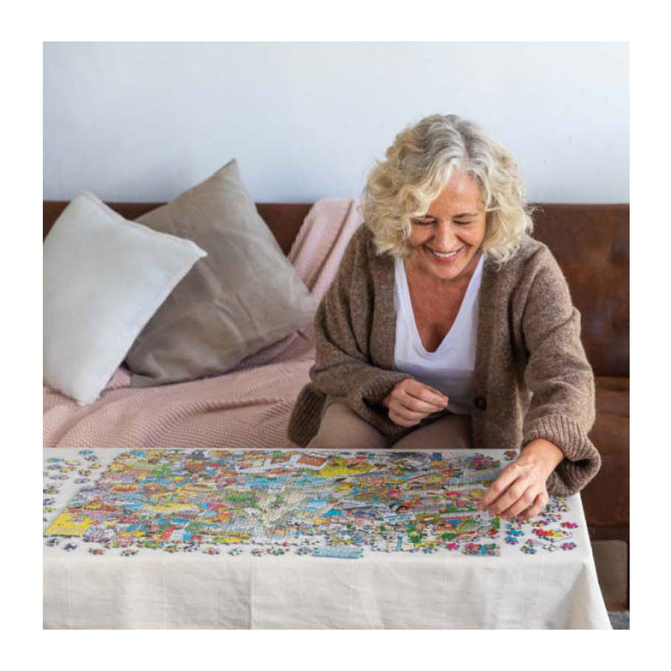 Puzzle jumbo Jan van Haasteren de Gooochelbeurs 1000 pièces