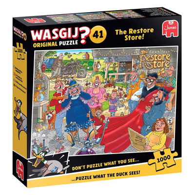 Puzzle Wasgij original 41 - relooking de moto, 1000 pcs.